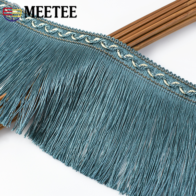 Beaded Trim Fringe - 1-5Meters Tassel Fringe for Curtain Clothing