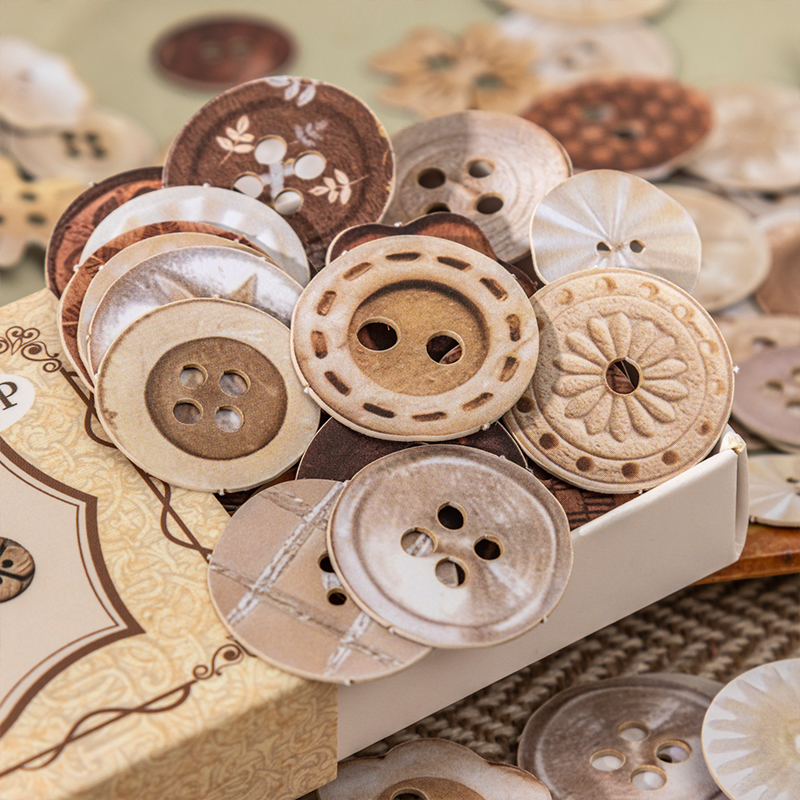 JIANQI 100 Sheets Button shape - огляд і ціна Embellishments For Scrapbooking