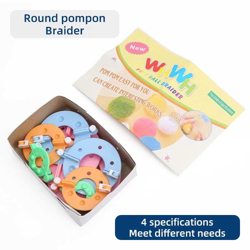 ‌Handmade Yarn Pom Pom Maker T - огляд і ціна Pom Pom Maker Tool