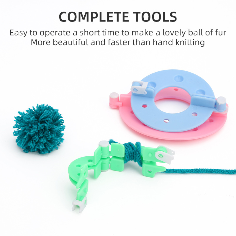 ‌Handmade Yarn Pom Pom Maker T - огляд і ціна Pom Pom Maker Tool