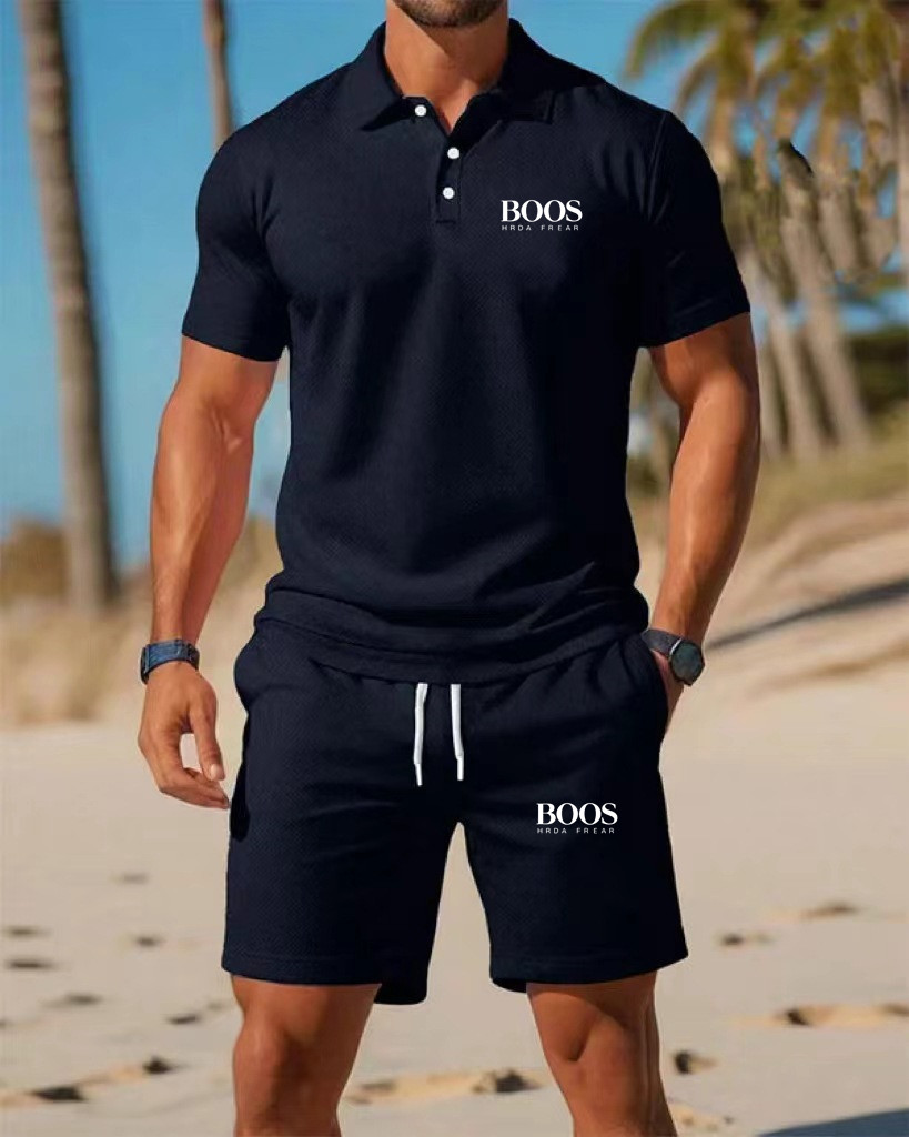 New men's business casual shor - огляд і ціна Embellish Knit