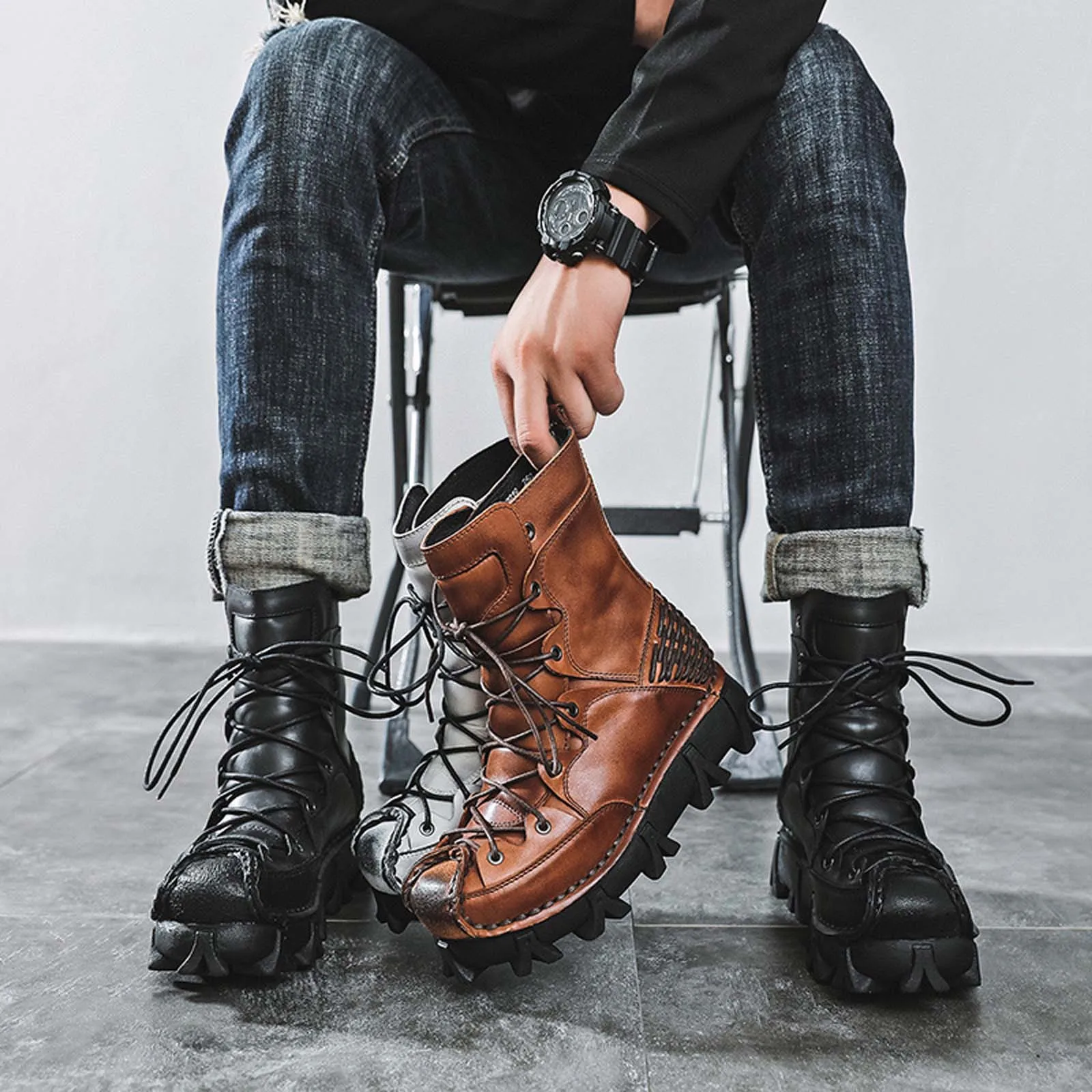 Fashion Genuine Leather Motorc - огляд і ціна Guipure Lace Panel