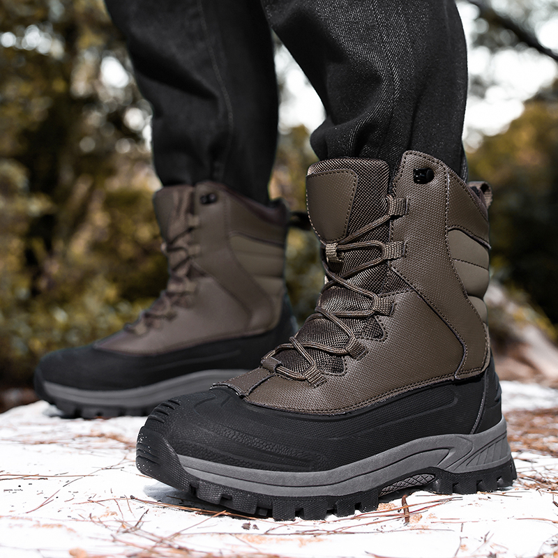 Men's Non-Slip Warm Hiking Sho - огляд і ціна Guipure Lace Panel