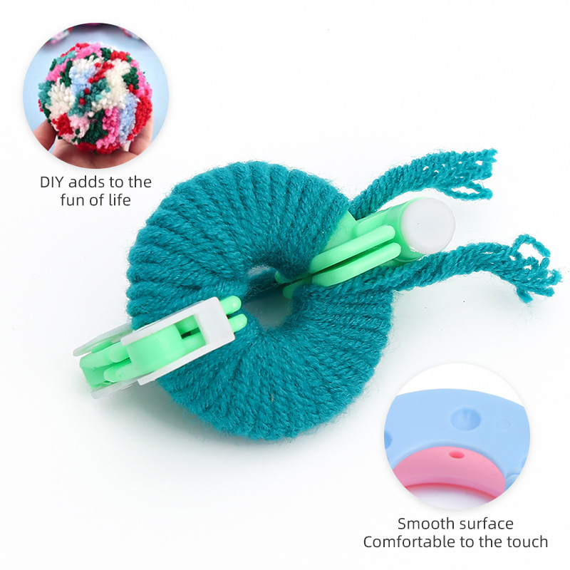 Handmade yarn ball maker, hand - огляд і ціна Pom Pom Maker Tool