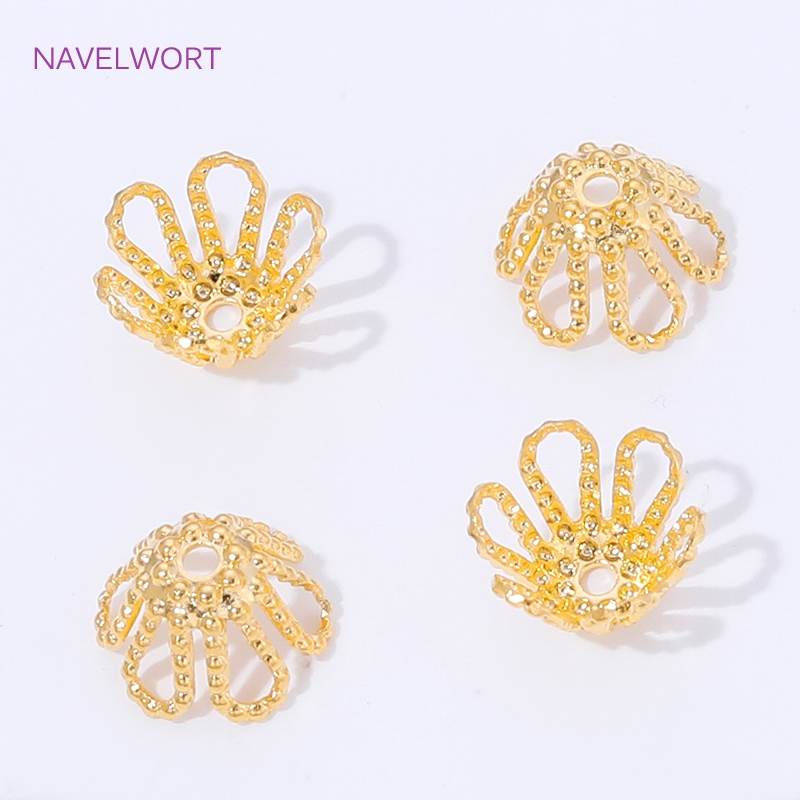18K Gold Plated Spacer Beads C - огляд і ціна Embellishment Crafts