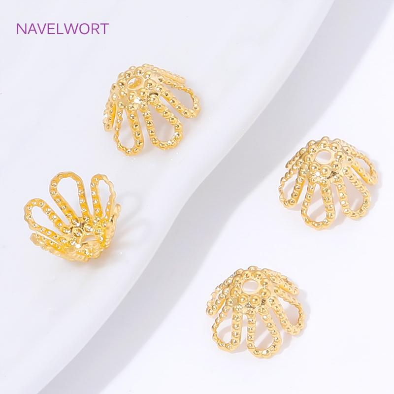 18K Gold Plated Spacer Beads C - огляд і ціна Embellishment Crafts