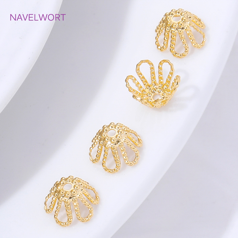 18K Gold Plated Spacer Beads C - огляд і ціна Embellishment Crafts
