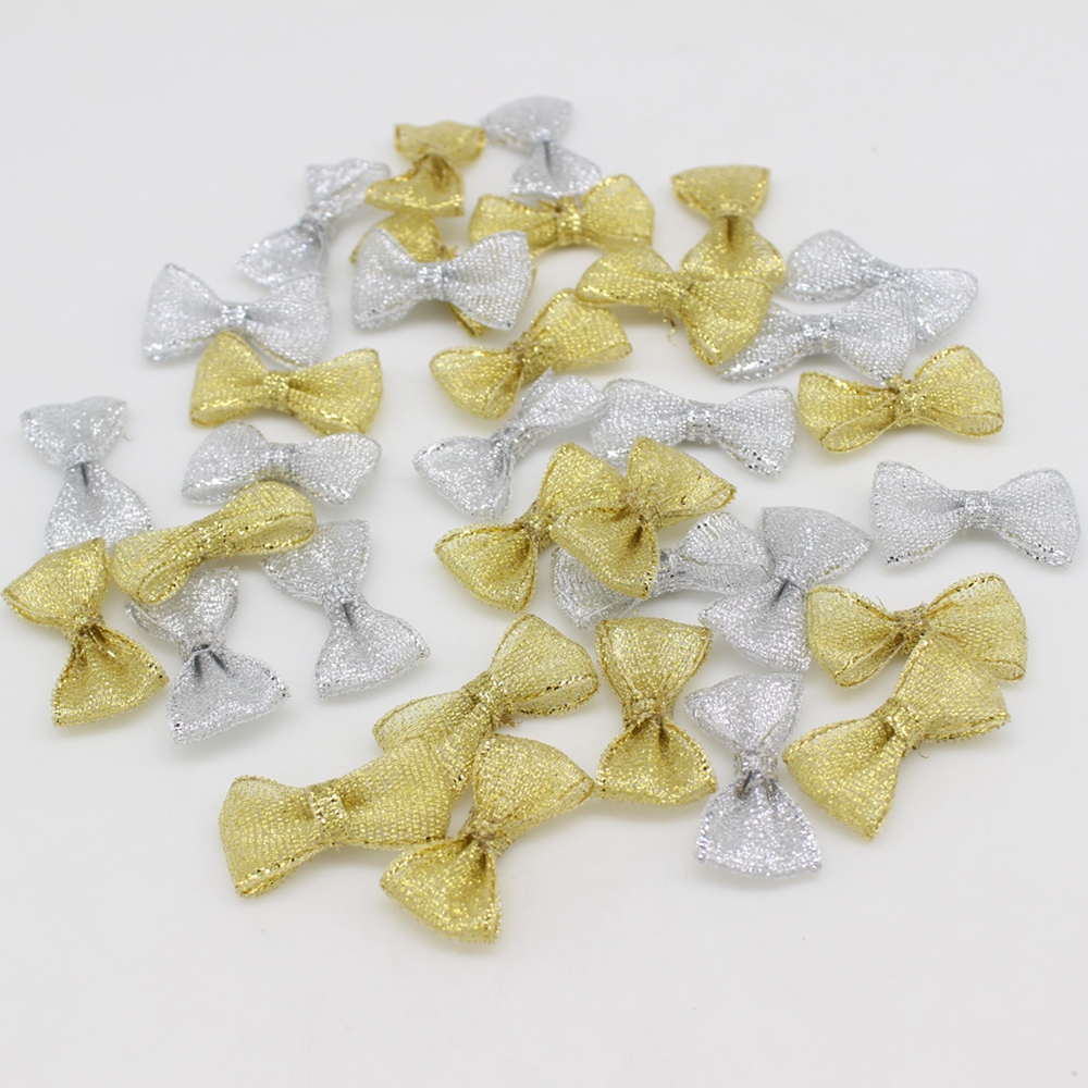 50/100pcs 15mm-30mm Gold and S - огляд і ціна Embellishments For Scrapbooking
