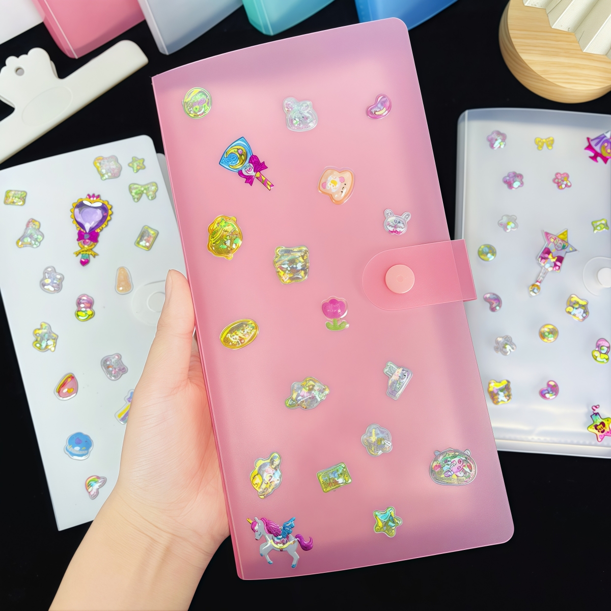 1Pc A6 Minimalist Matte Sticke - огляд і ціна Embellishments For Scrapbooking