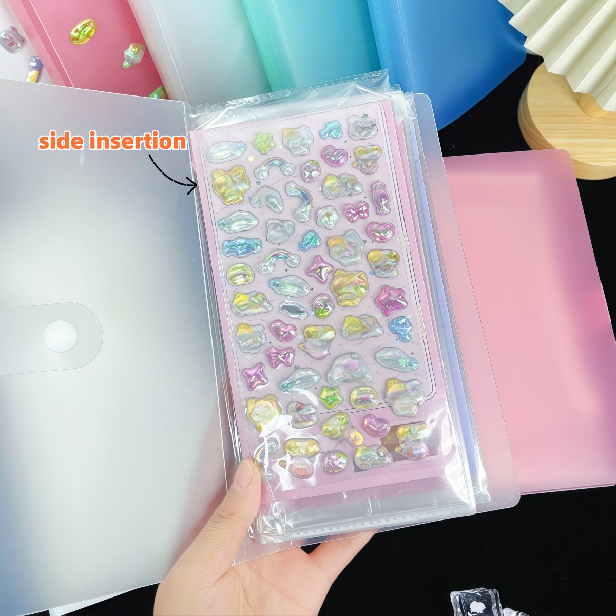 1Pc A6 Minimalist Matte Sticke - огляд і ціна Embellishments For Scrapbooking