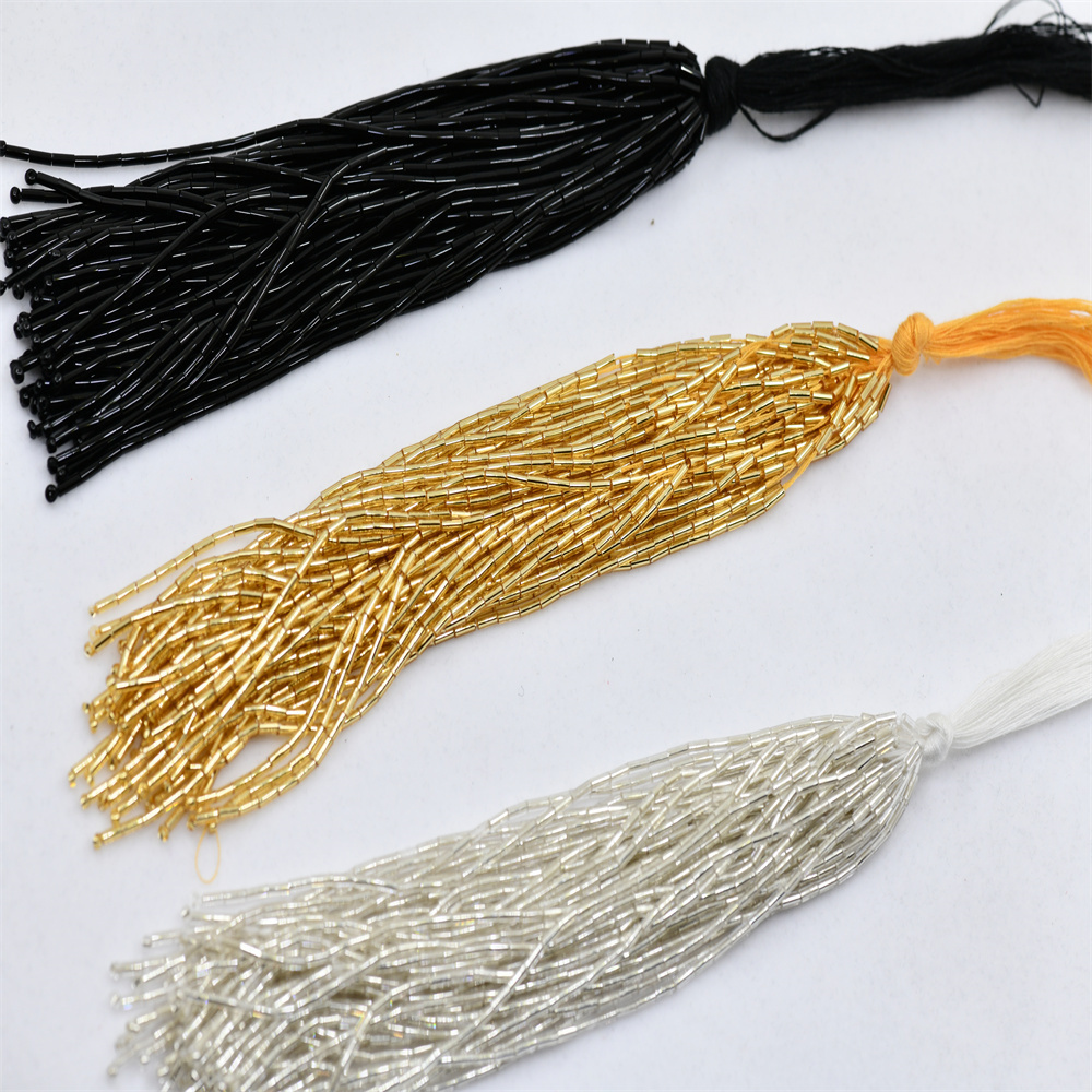 15cm wide 1 bundle gold silver - огляд і ціна Beaded Trim Fringe