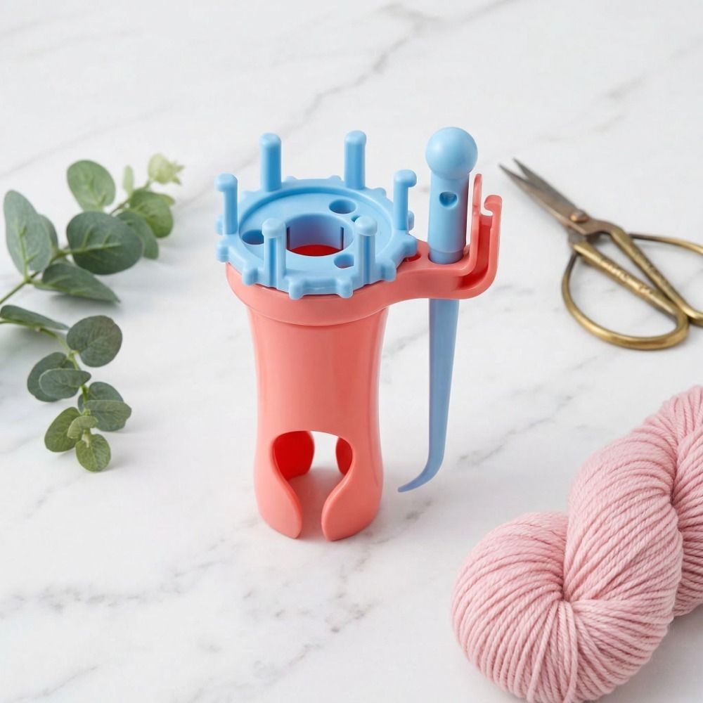 Plastic Spool Knitter Round Sh - огляд і ціна Pom Pom Maker Tool