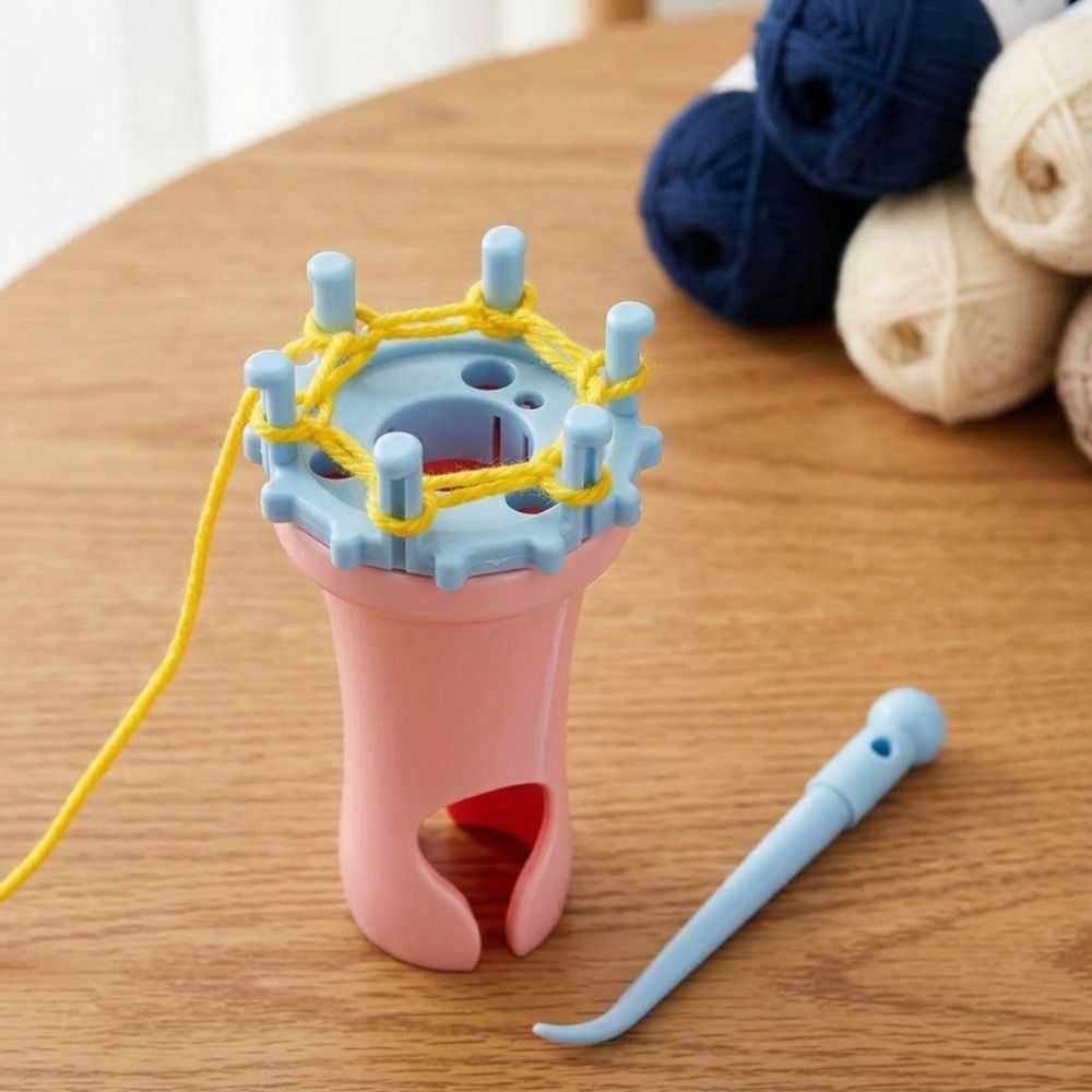 Plastic Spool Knitter Round Sh - огляд і ціна Pom Pom Maker Tool
