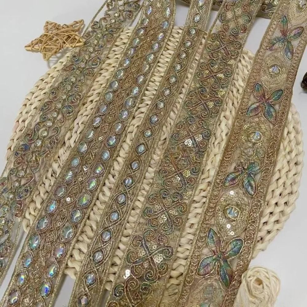 10 Yards Butterfly Flower Sequ - огляд і ціна Beaded Trim Fringe