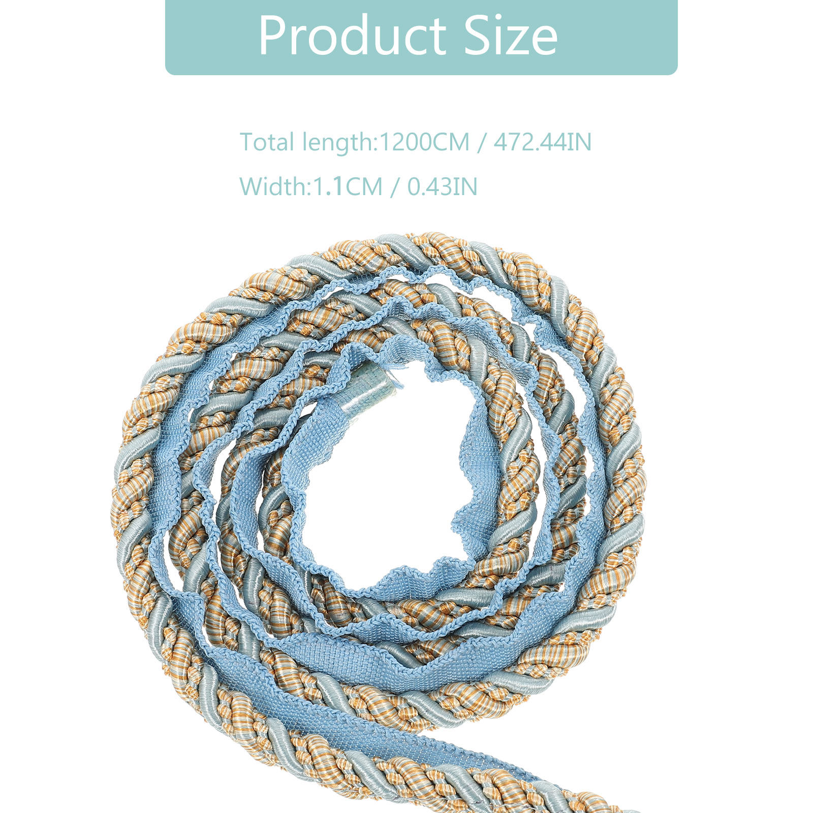Decorative Sofa Cushion Rope P - огляд і ціна Cord Trim Twisted