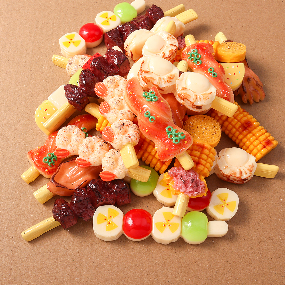 4pcs Simulation Foood Barbecue - огляд і ціна Embellishments For Scrapbooking