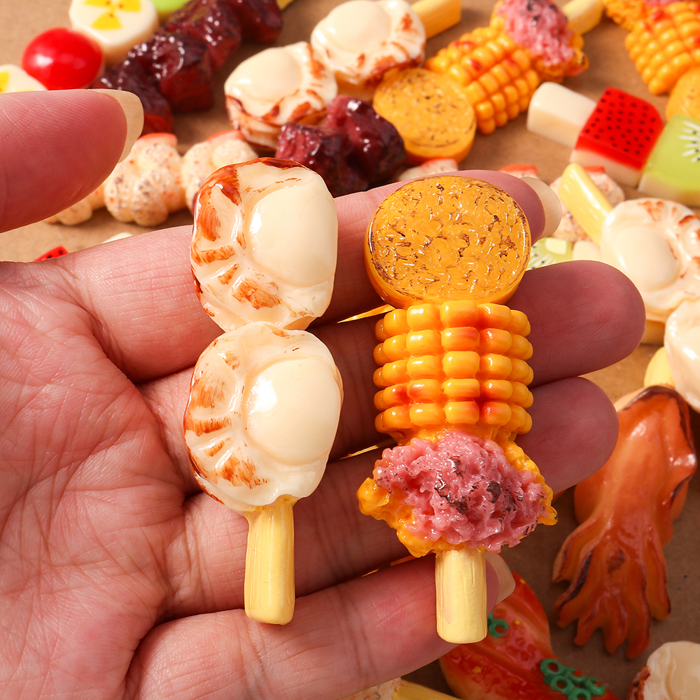 4pcs Simulation Foood Barbecue - огляд і ціна Embellishments For Scrapbooking