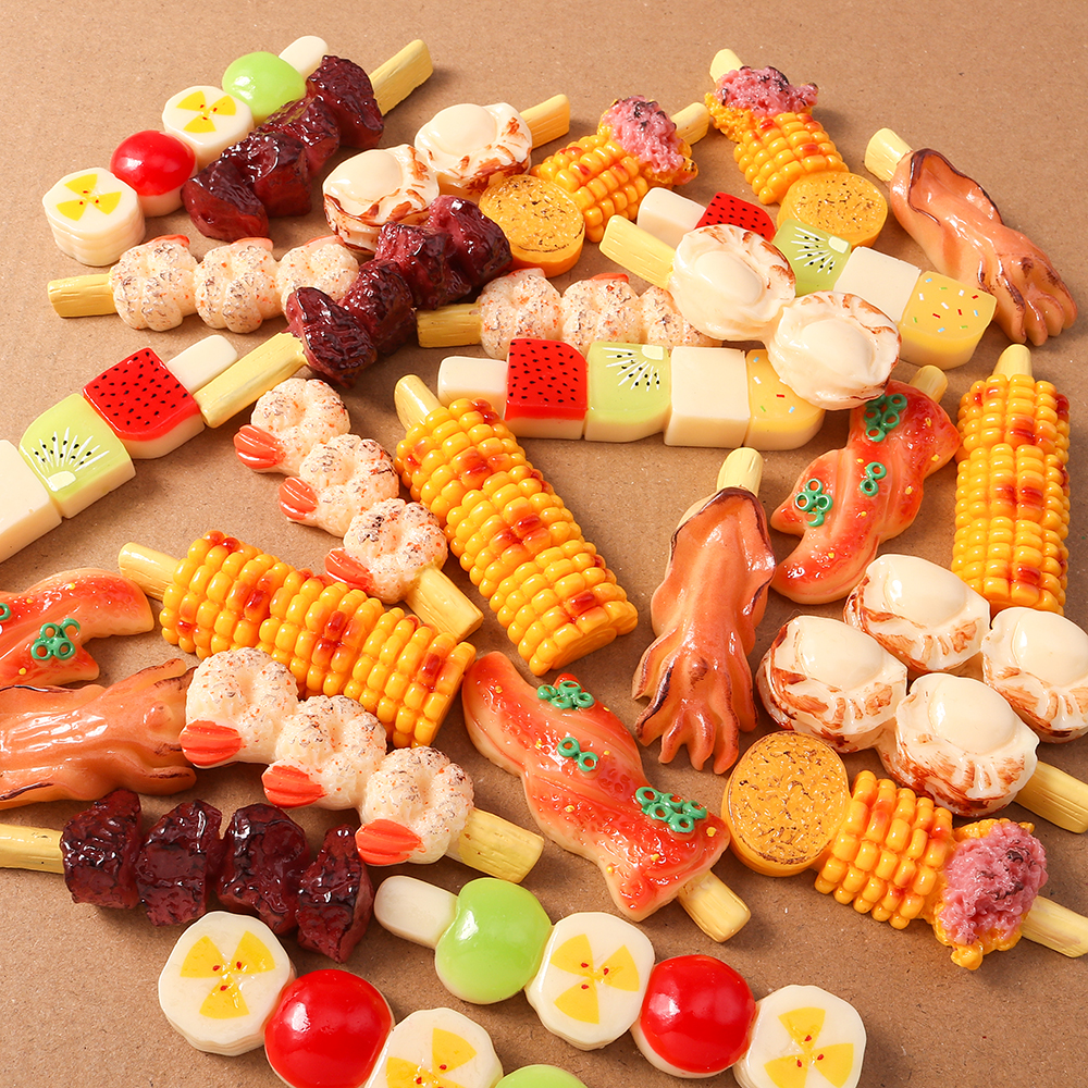 4pcs Simulation Foood Barbecue - огляд і ціна Embellishments For Scrapbooking