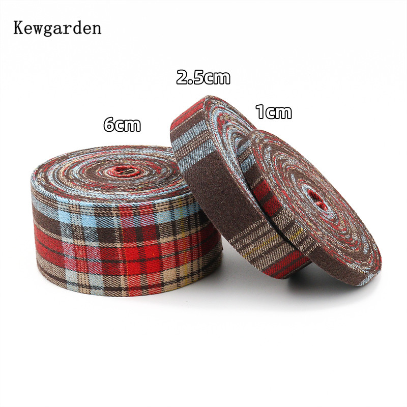 College Style Check  Woolen Fa - огляд і ціна Velvet Ribbon Roll