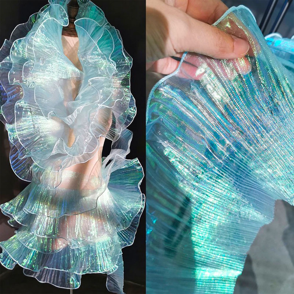 Lace Trim Organza Fabric Merma - огляд і ціна Beaded Trim Fringe