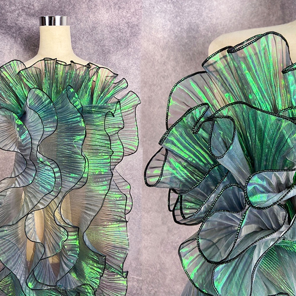 Lace Trim Organza Fabric Merma - огляд і ціна Beaded Trim Fringe