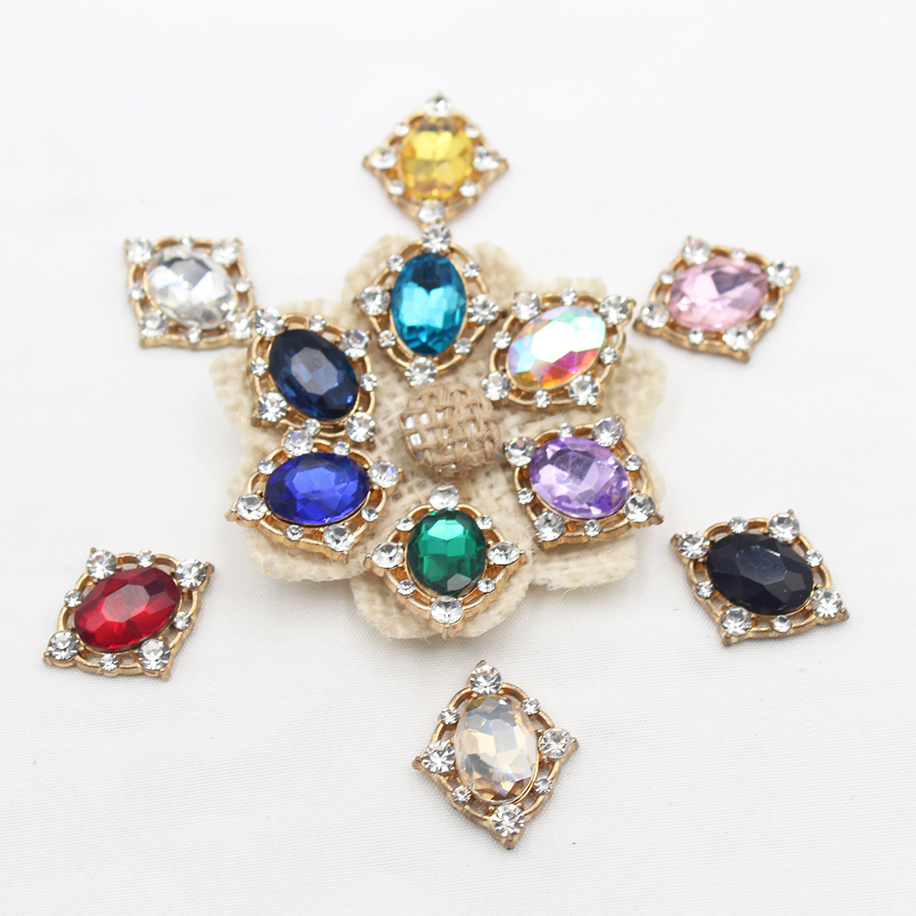 10Pcs Vintage Crystal Sew on C - огляд і ціна Craft Embellishments