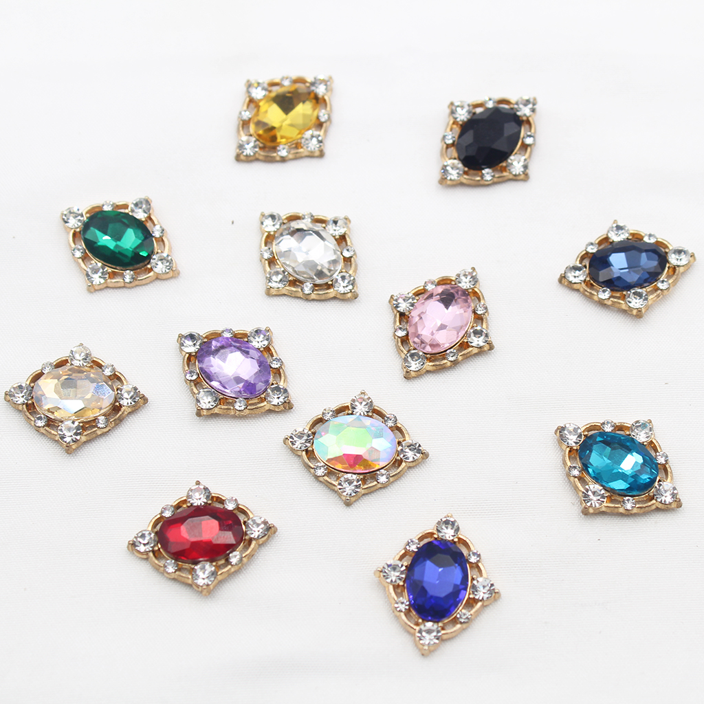 10Pcs Vintage Crystal Sew on C - огляд і ціна Craft Embellishments