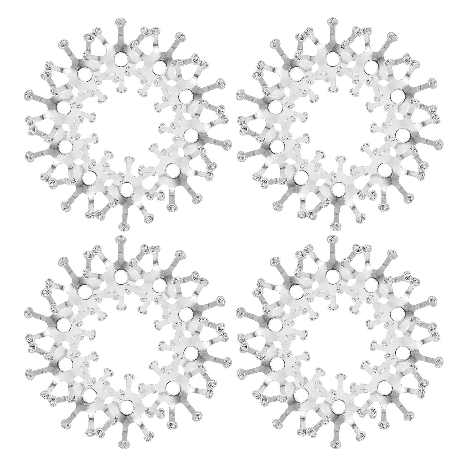 50Pcs Chic Flower Bud Shaped C - огляд і ціна Craft Embellishments